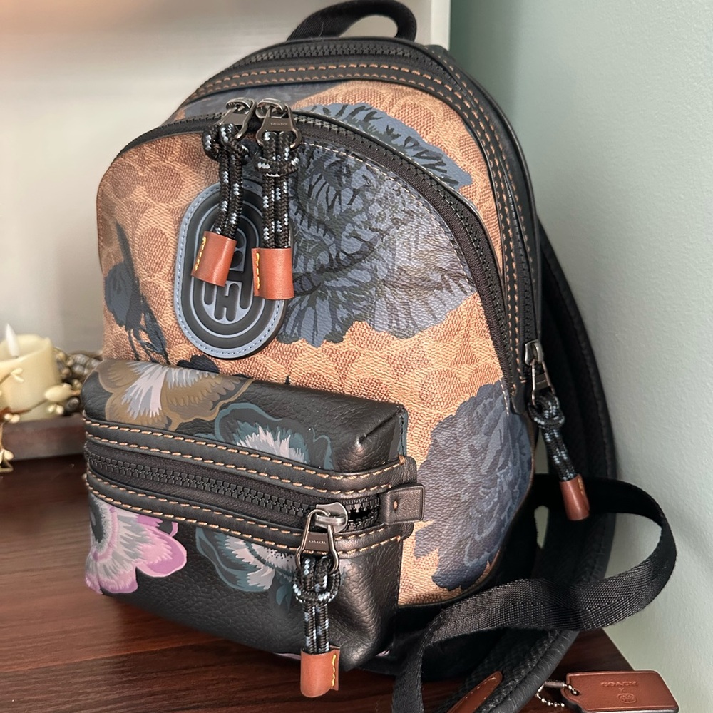 Coach Kaffe Fassett Signature Academy Backpack - Picture 2 of 15